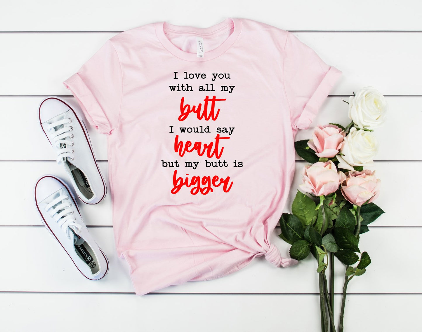 PREORDER - I Love You Funny Valentines Boutique Soft Tee