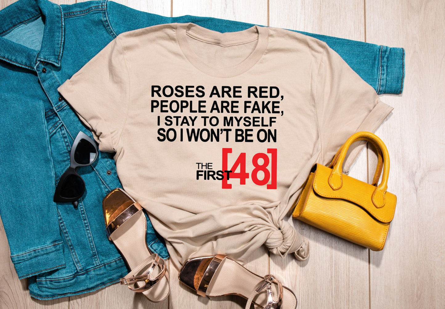 PREORDER - Roses Are Red Funny Valentine's Day Boutique Soft Tee