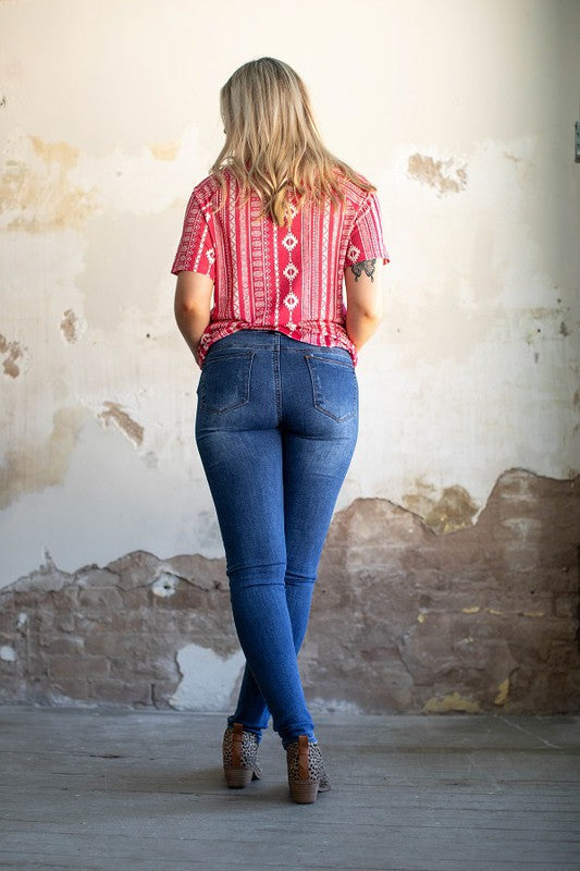 The Molly Skinny Jeans - Mid Wash