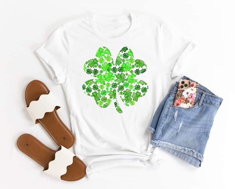 PREORDER - Shamrocks St Patricks Day Boutique Soft Tee