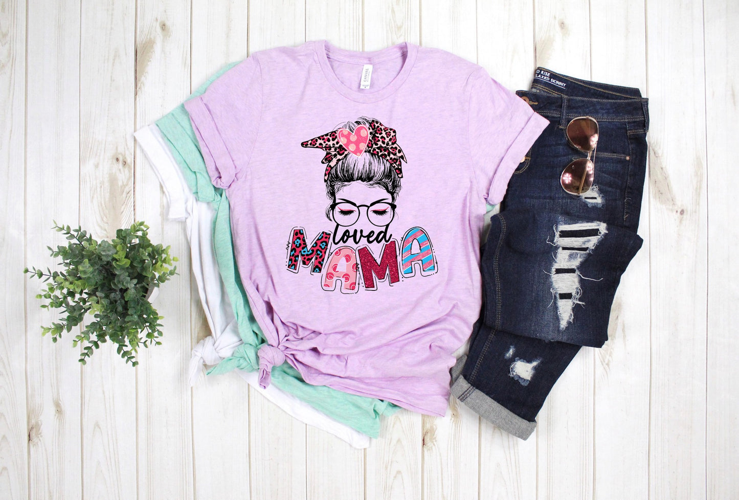PREORDER - Loved Mama Bunhead Soft Boutique Tee