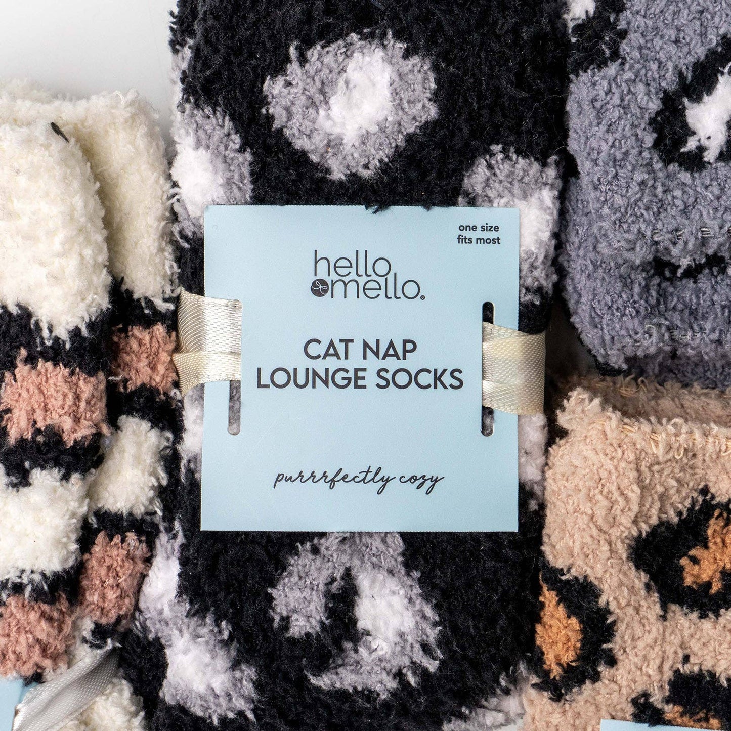 Hello Mello Cat Nap Lounge Socks