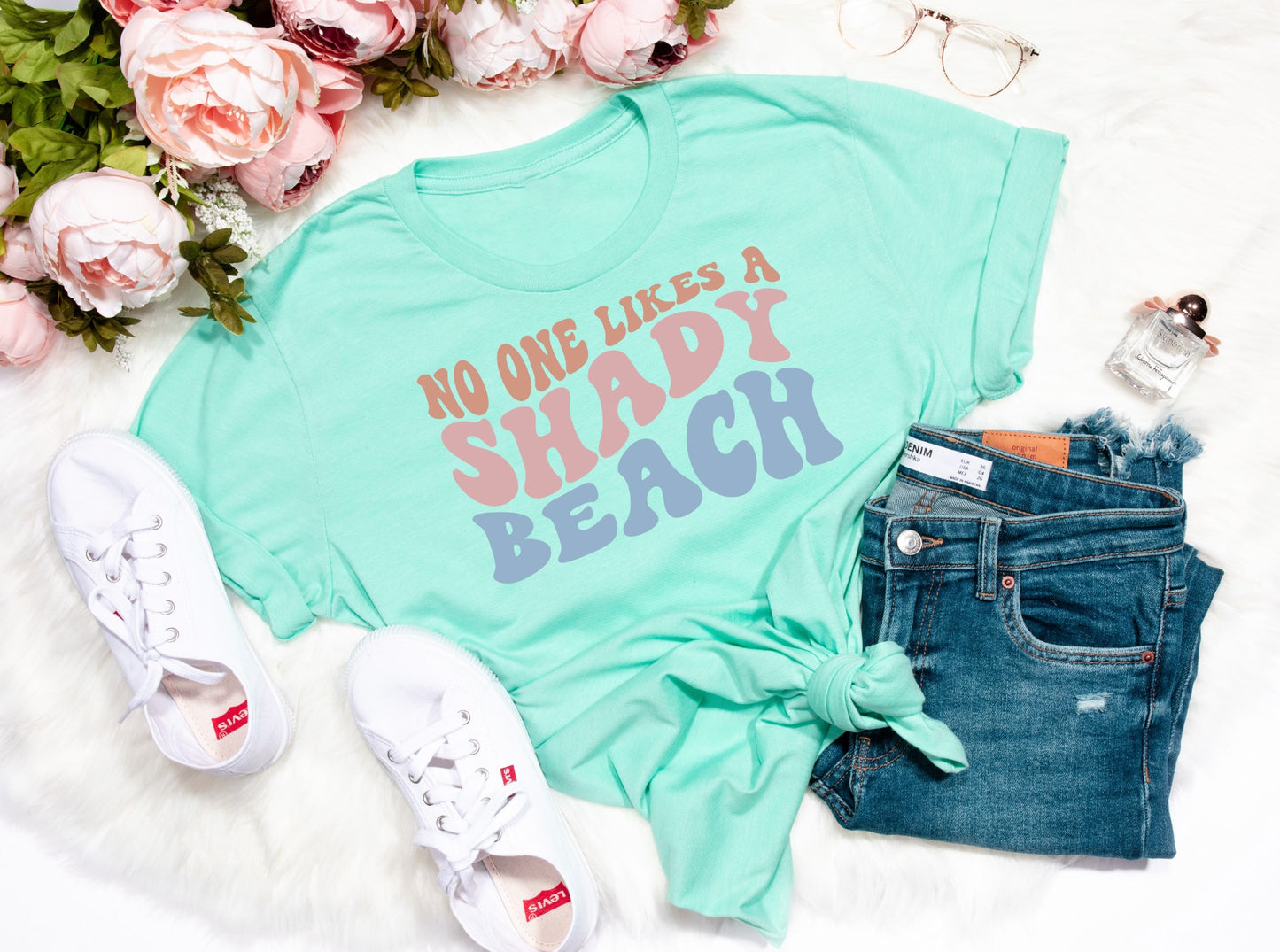 PREORDER - No One Likes A Shady Beach Soft Boutique Tee