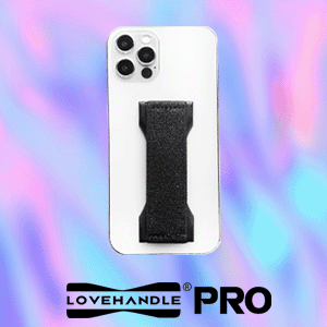LoveHandle PRO Phone Grip - Carbon Fiber