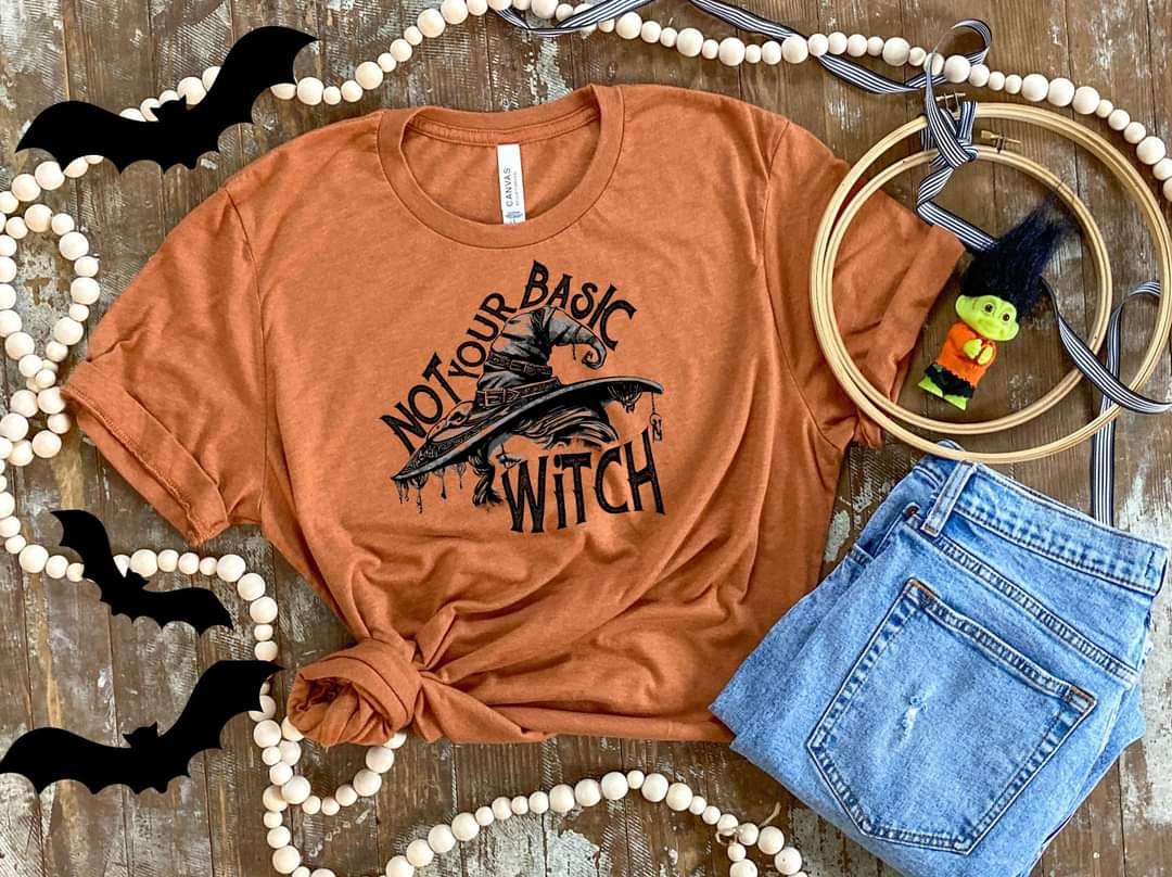 PREORDER - Not Your Basic Witch 2 Soft Boutique Tee