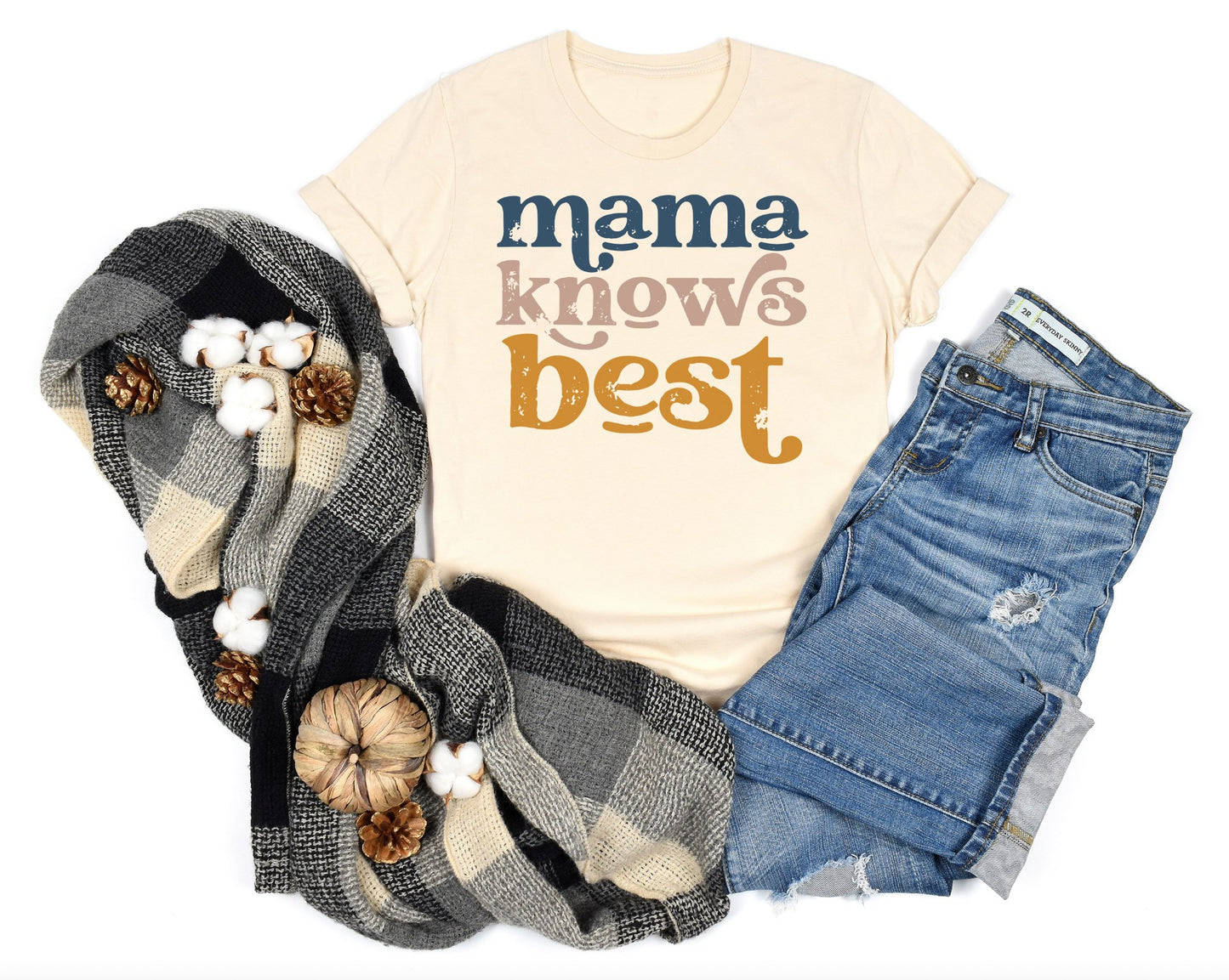 PREORDER - Mama Knows Best Soft Boutique Tee