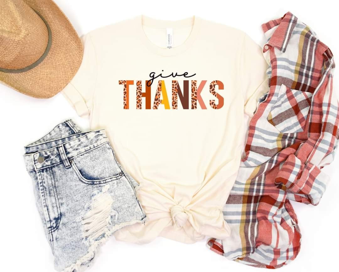 PREORDER - Give Thanks Soft Boutique Tee