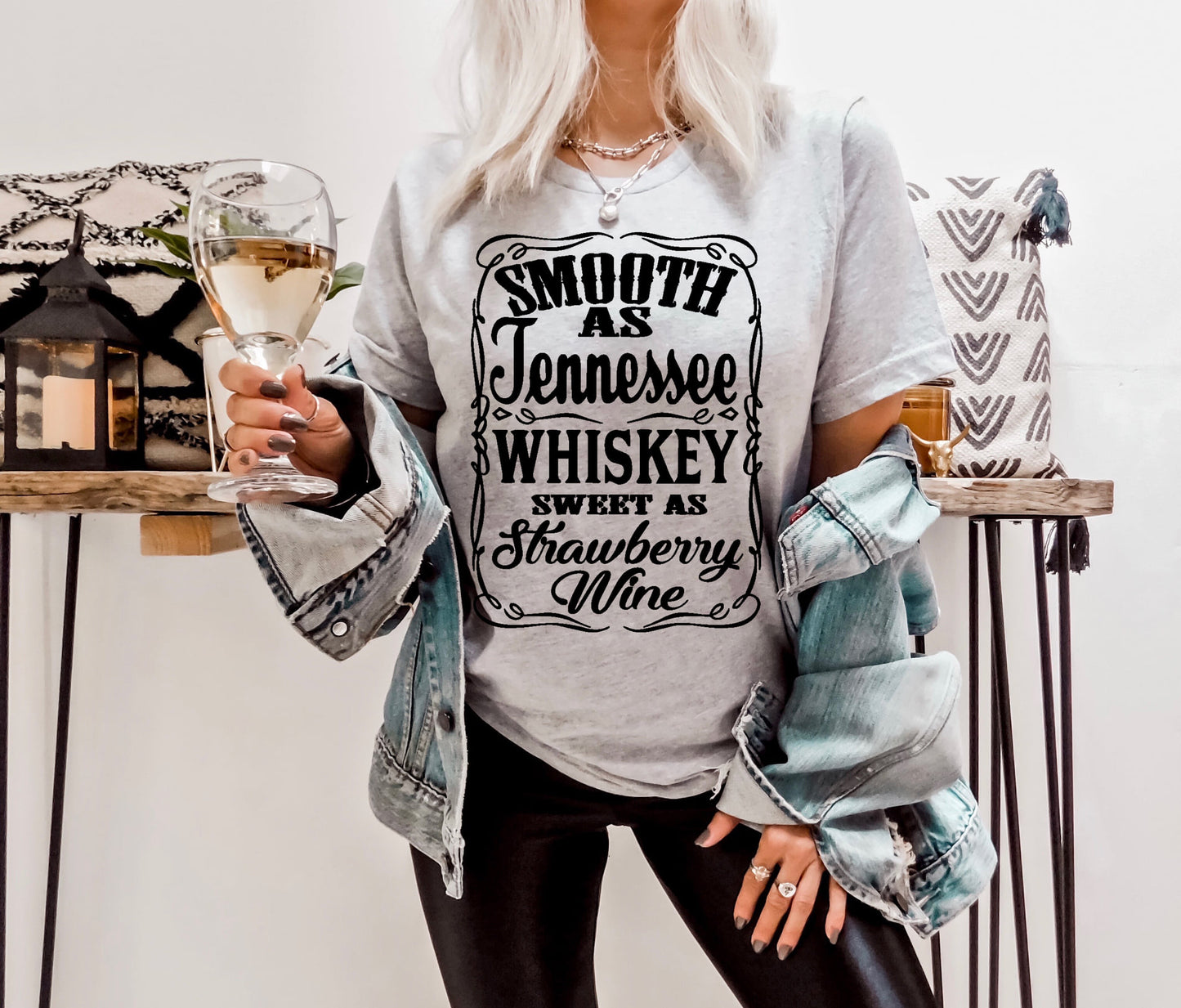 PREORDER - Smooth As Tennessee Whiskey II Soft Boutique Tee