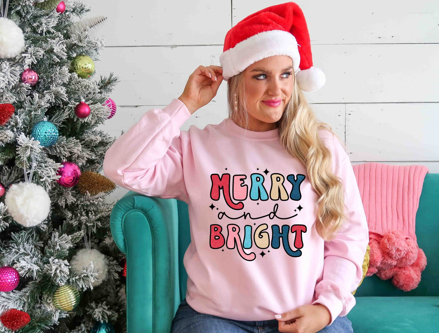PREORDER - Merry And Bright Sweatshirt