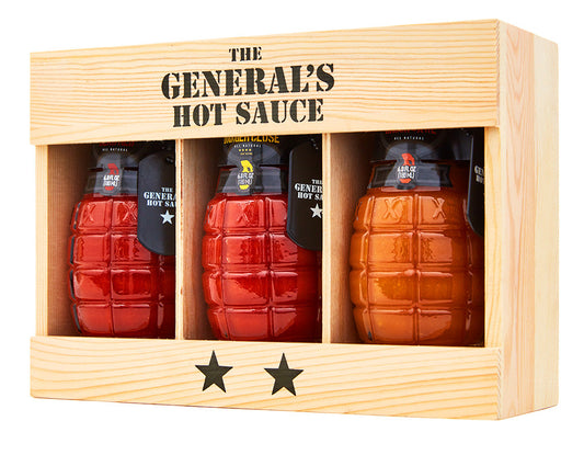 The General's Hot Sauce - 2-Star Gift Box