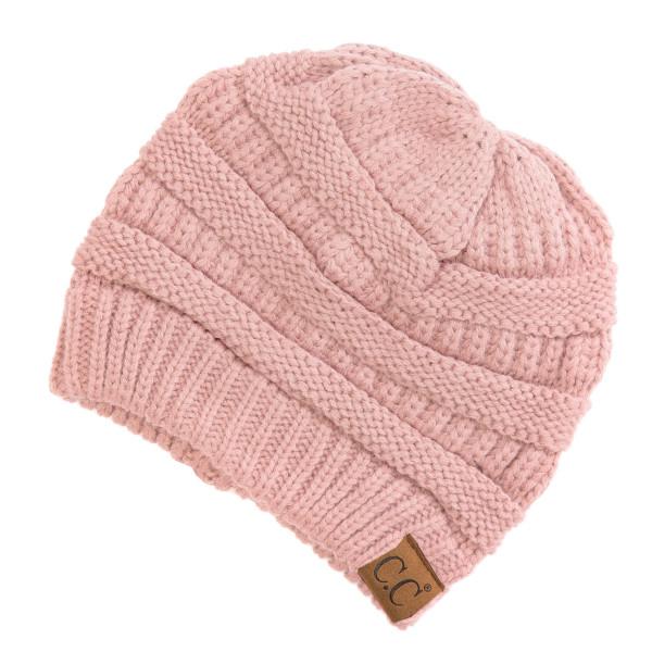 CC Beanie Messy Bun Beanies - Solid Colors - MB20