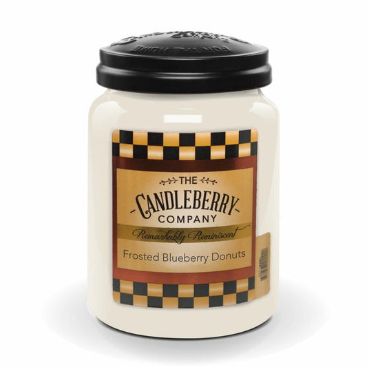 Candleberry Frosted Blueberry Donuts™ Large Jar Candle