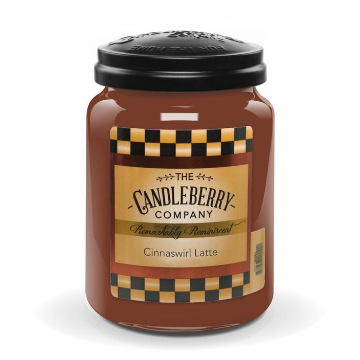Candleberry Cinnaswirl Latte™ Large Jar Candle