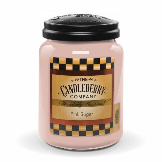 Candleberry Pink Sugar™ Large Jar Candle