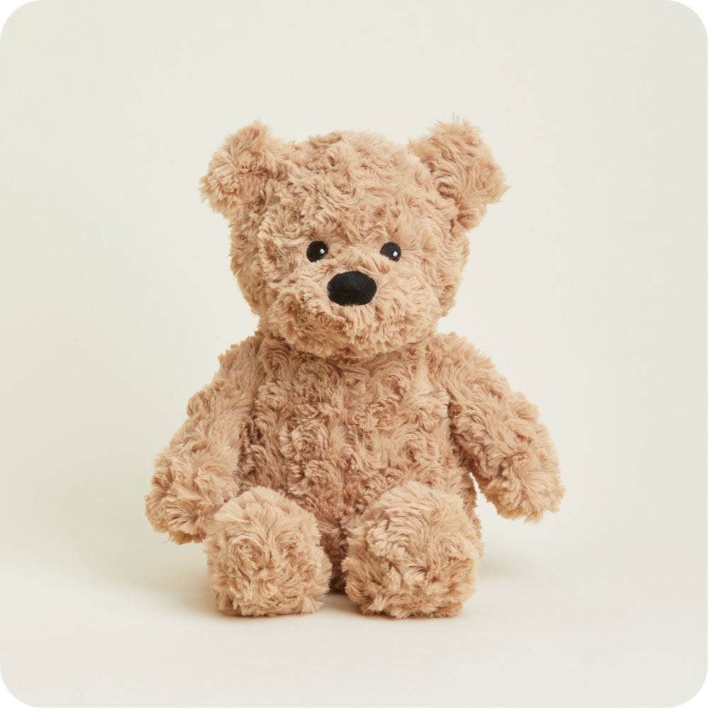 Brown Curly Bear Warmies® Stuffed Animal