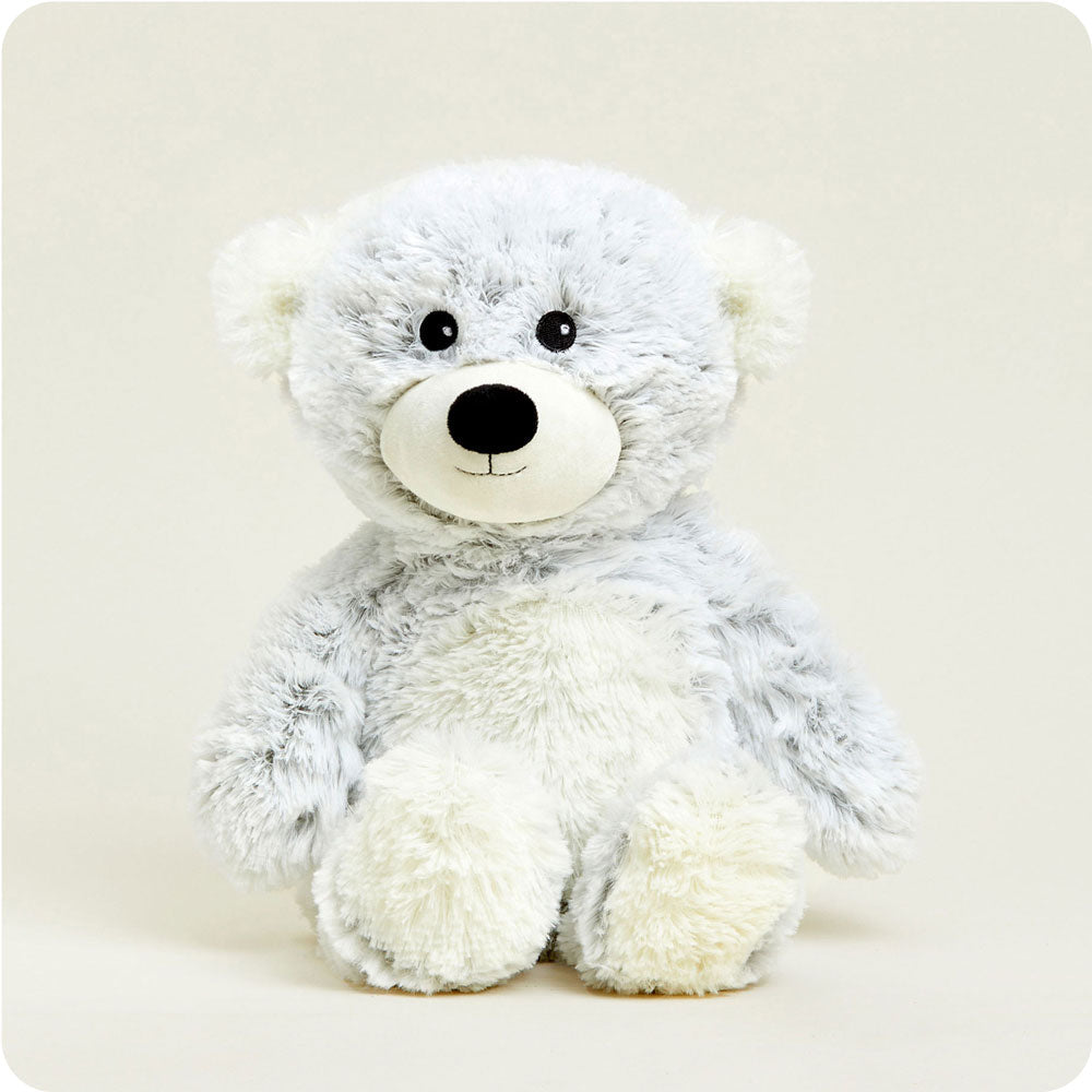 Blue Marshmallow Bear Warmies® Stuffed Animal