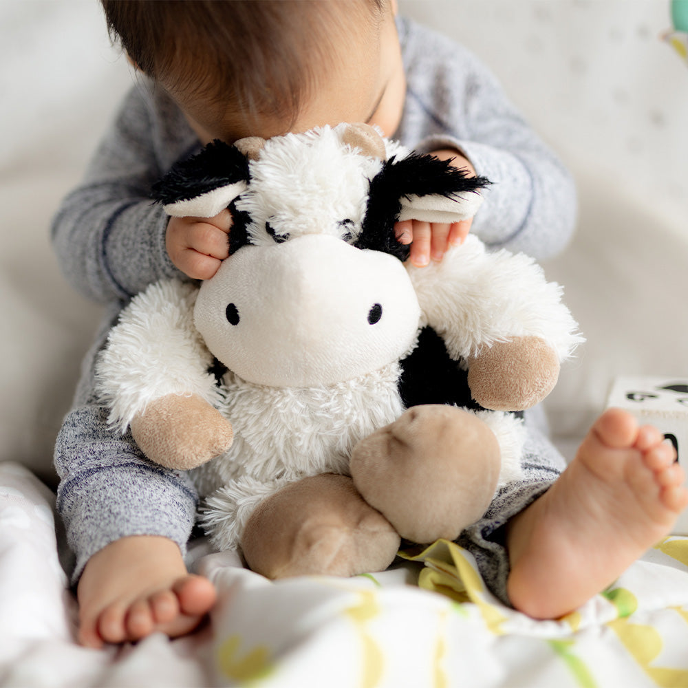 Black and White Cow Warmies® Stuffed Animal