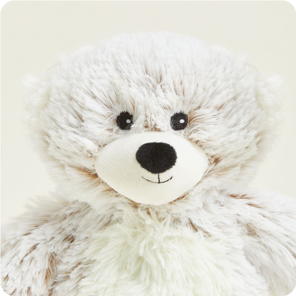 Marshmallow Bear Junior Warmies® Stuffed Animal