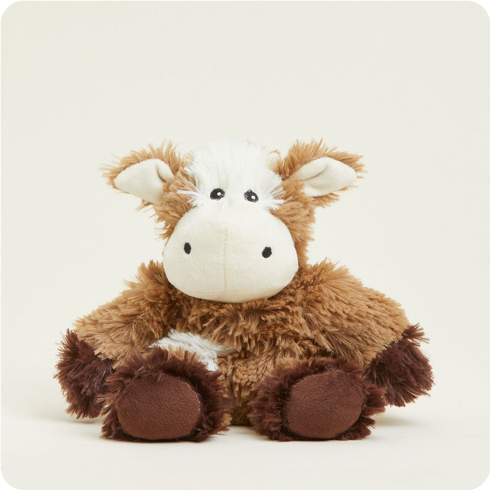 Cow Junior Warmies® Stuffed Animal
