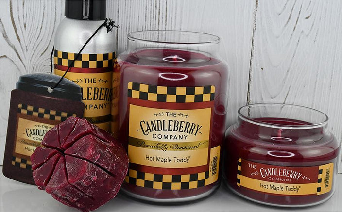 Candleberry Hot Maple Toddy™ Large Jar Candle
