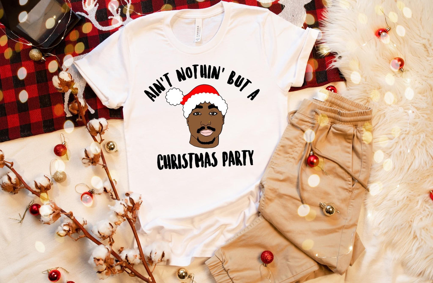 PREORDER-Ain't Nothin But A Christmas Party Boutique Soft Tee