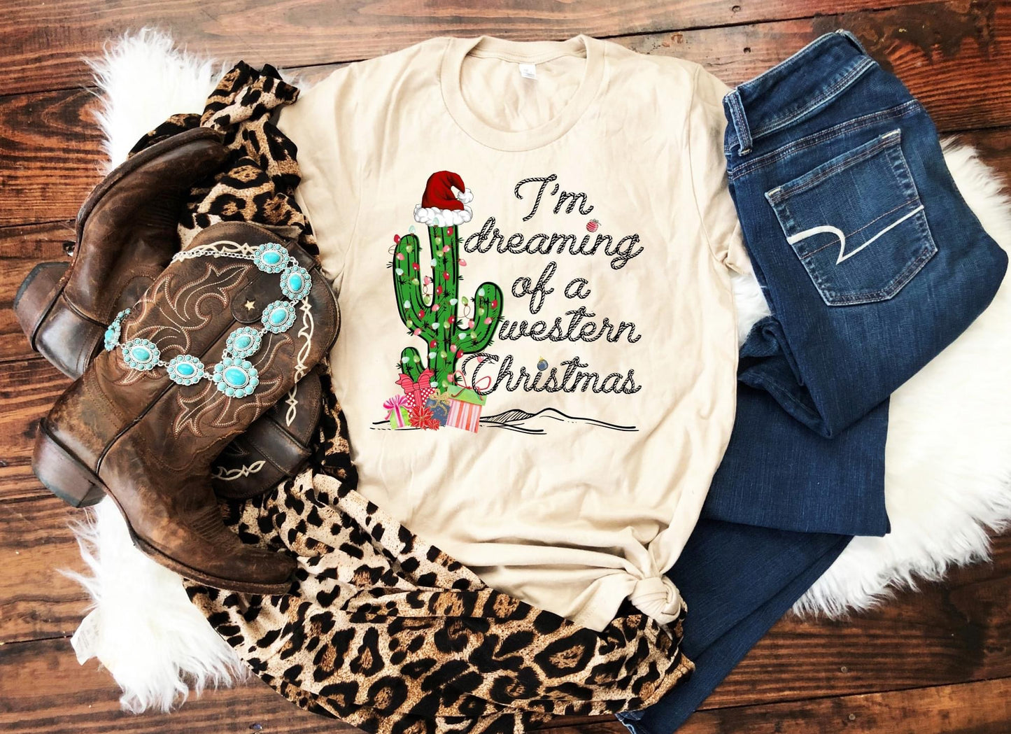 PREORDER - I'm Dreaming Of A Western Christmas Tee