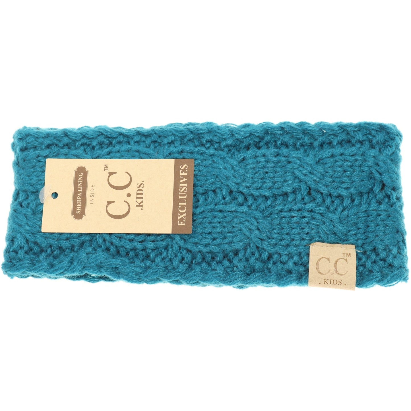 Kids CC Beanie Cable Knit Headband -Solid Colors HW20KIDS