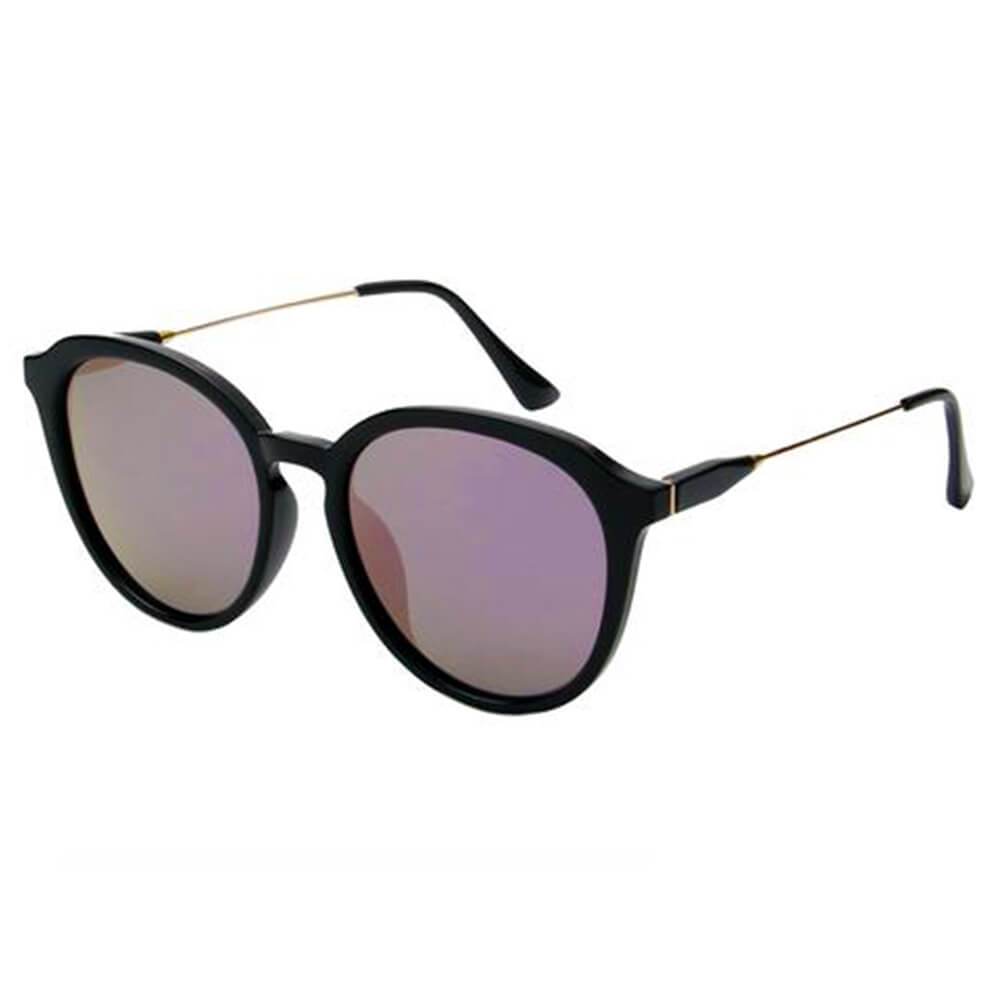 Womens Round Horn Rimmed Retro Polarized Fashion Sunglasses -4 Colors - 1963