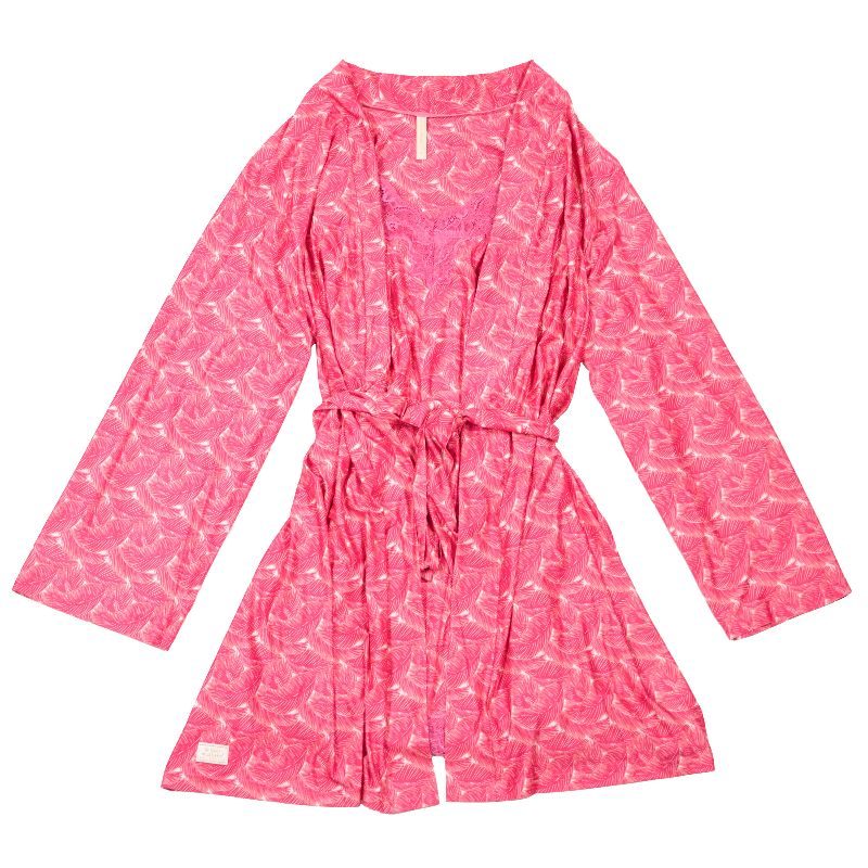 FINAL SALE - Simply Southern - PJ Robe Set - Palm Pink