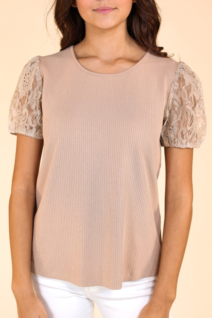 The Perfect Day Top - Tan