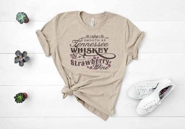 PREORDER Smooth As Tennessee Whiskey SS Soft Boutique Tee