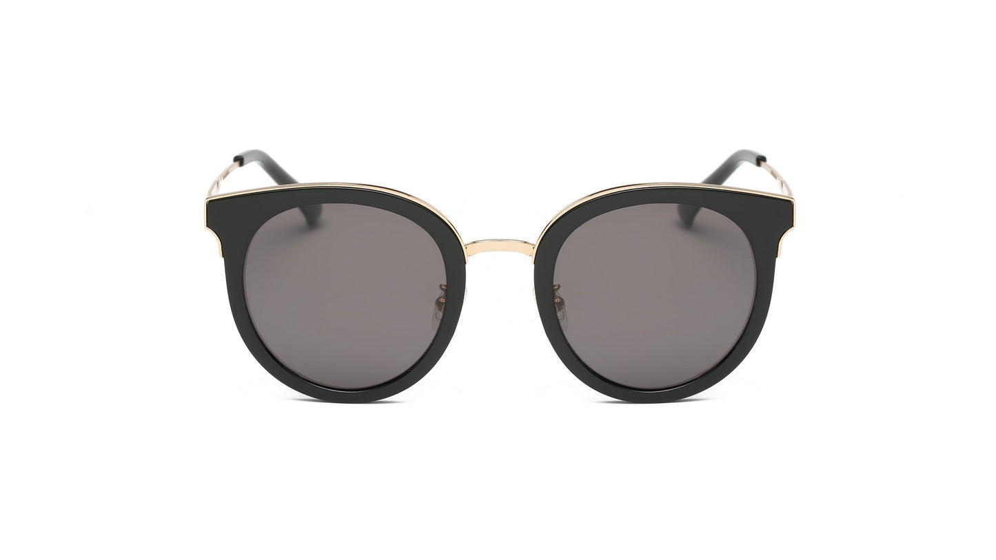 Womens Premium Round Cat Eye Polarized Sunglasses - 3 Colors - 094