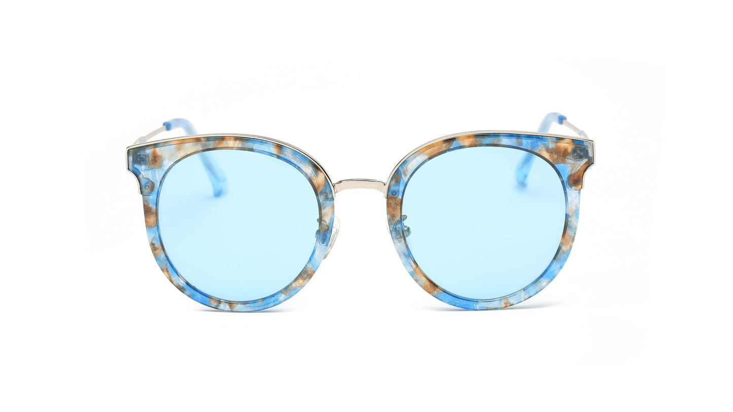 Womens Premium Round Cat Eye Polarized Sunglasses - 3 Colors - 094