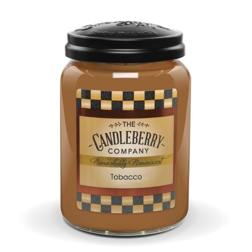 Candleberry Tobacco™, Large Jar Candle