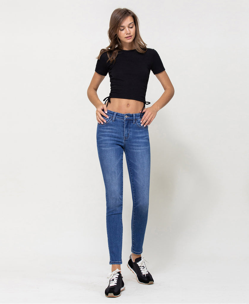 Vervet Emeri High Rise Ankle Skinny Jeans - Medium