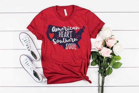 American Heart Southern Soul SS Graphic Tee