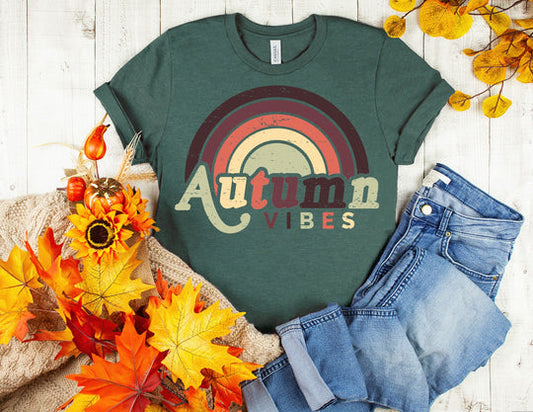 PREORDER - Retro Autumn Vibes Boutique Soft Tee