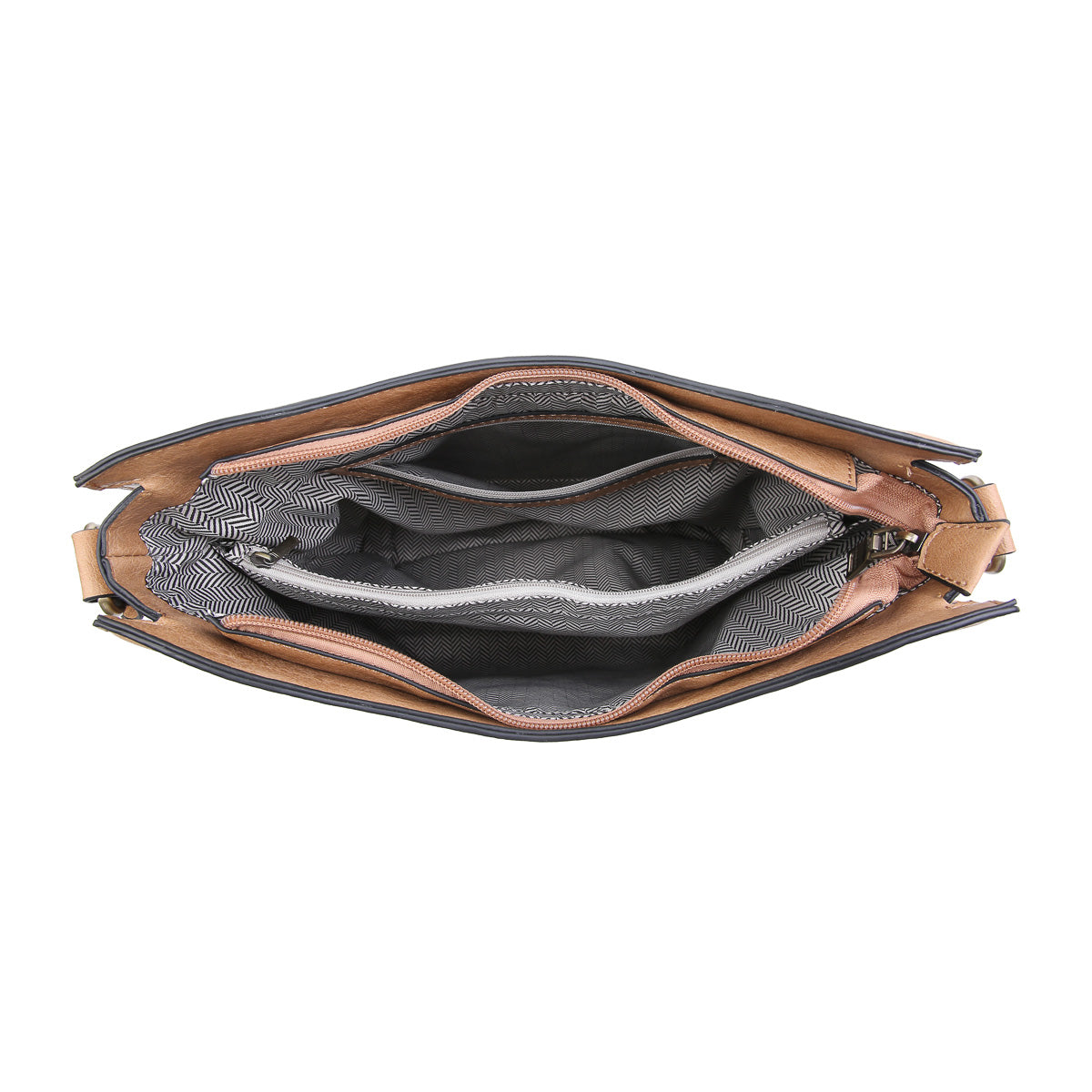 The Corrine Concealed Carry Crossbody Bag - Rust