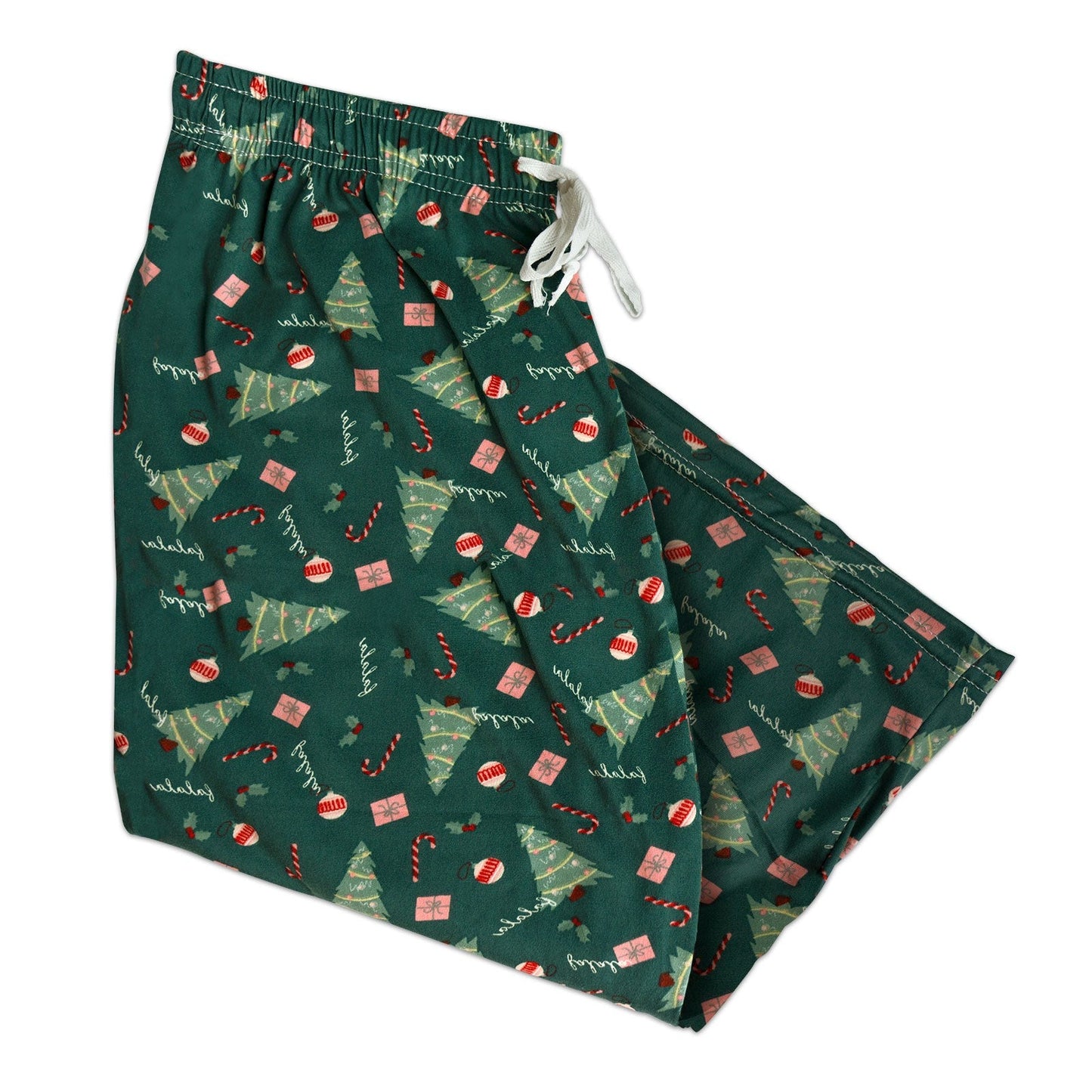 Hello Mello Soft Holiday Lounge Pants in Giftable Pouch - Deck It All