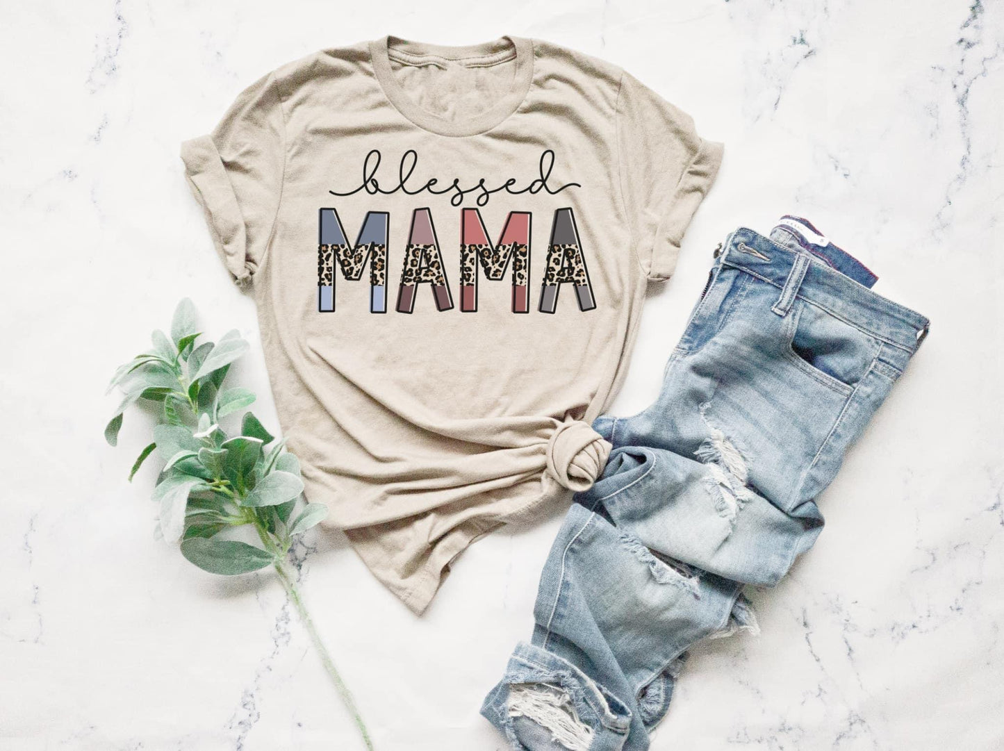 PREORDER - Blessed Mama Soft Boutique Tee