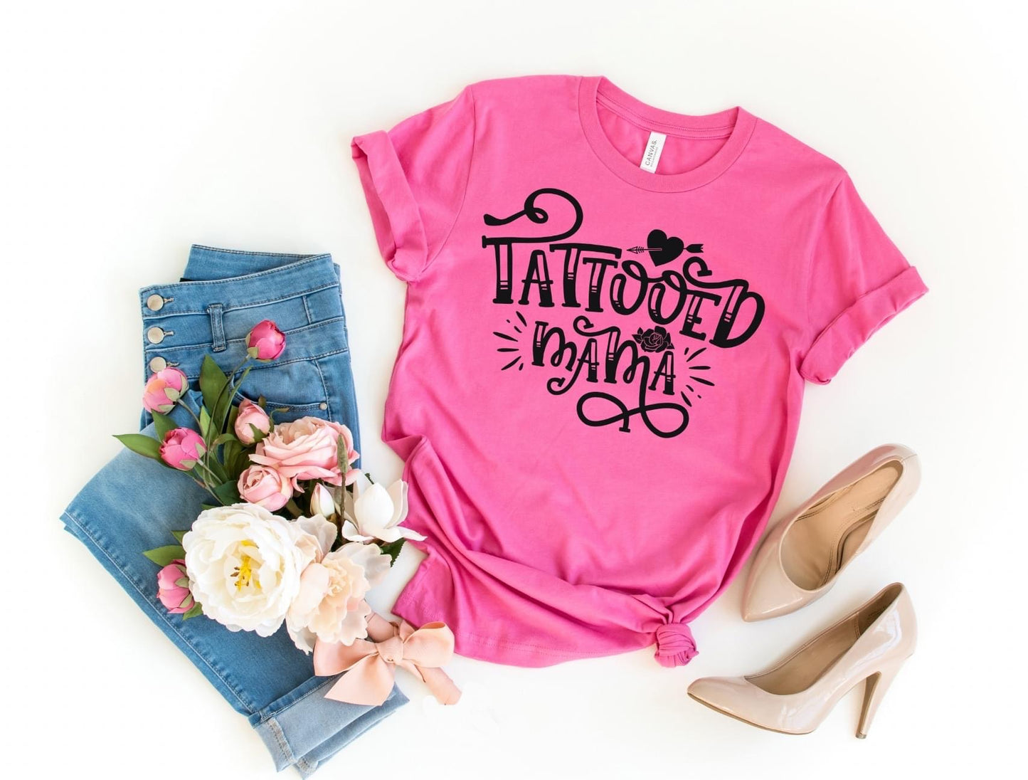 PREORDER - Tattooed Mama Soft Boutique Tee