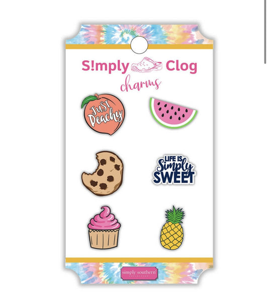 FINAL SALE - Simply Southern - Simply Clog Charms - Food