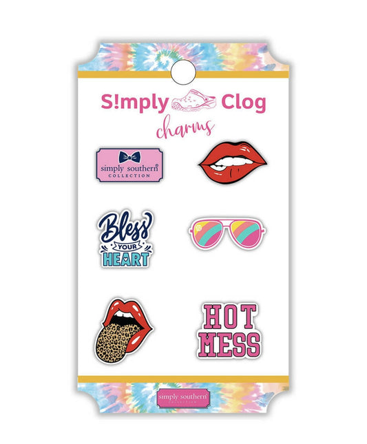 FINAL SALE - Simply Southern - Simply Clog Charms - Sassy