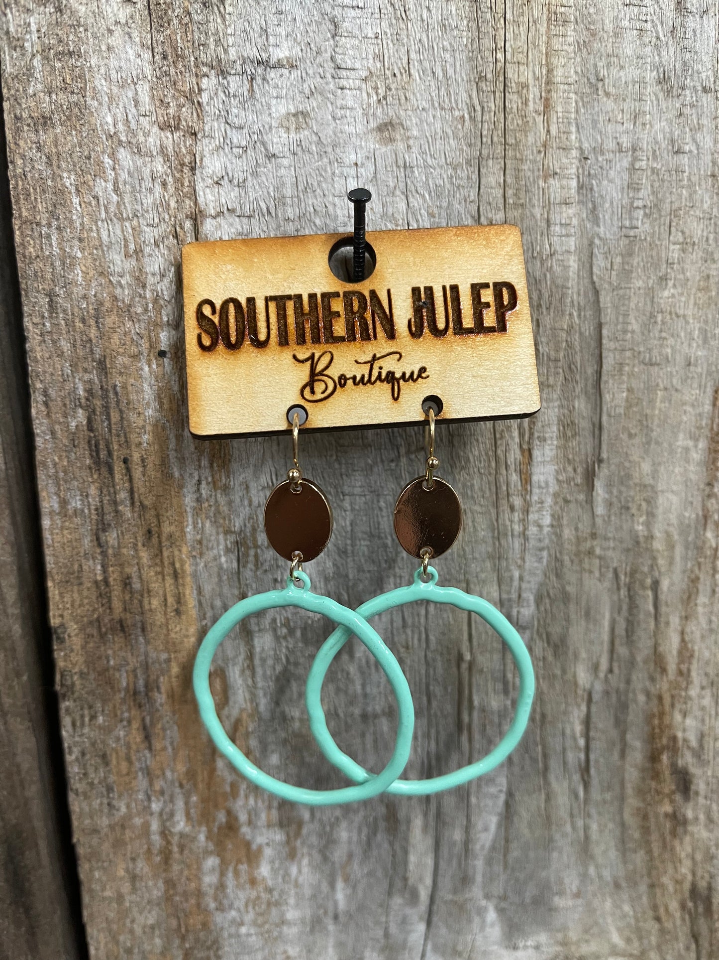 The Brandy Earrings - Mint