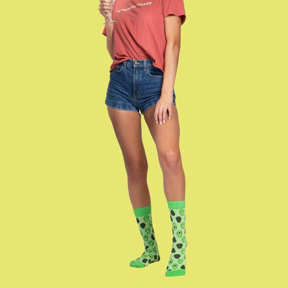 Holy Guacamole Avocado Everyday Socks - Womens & Mens Sizes
