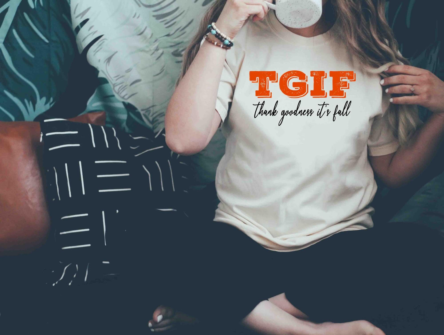 PREORDER - TGIF Thank Goodness It's Fall Soft Boutique Tee