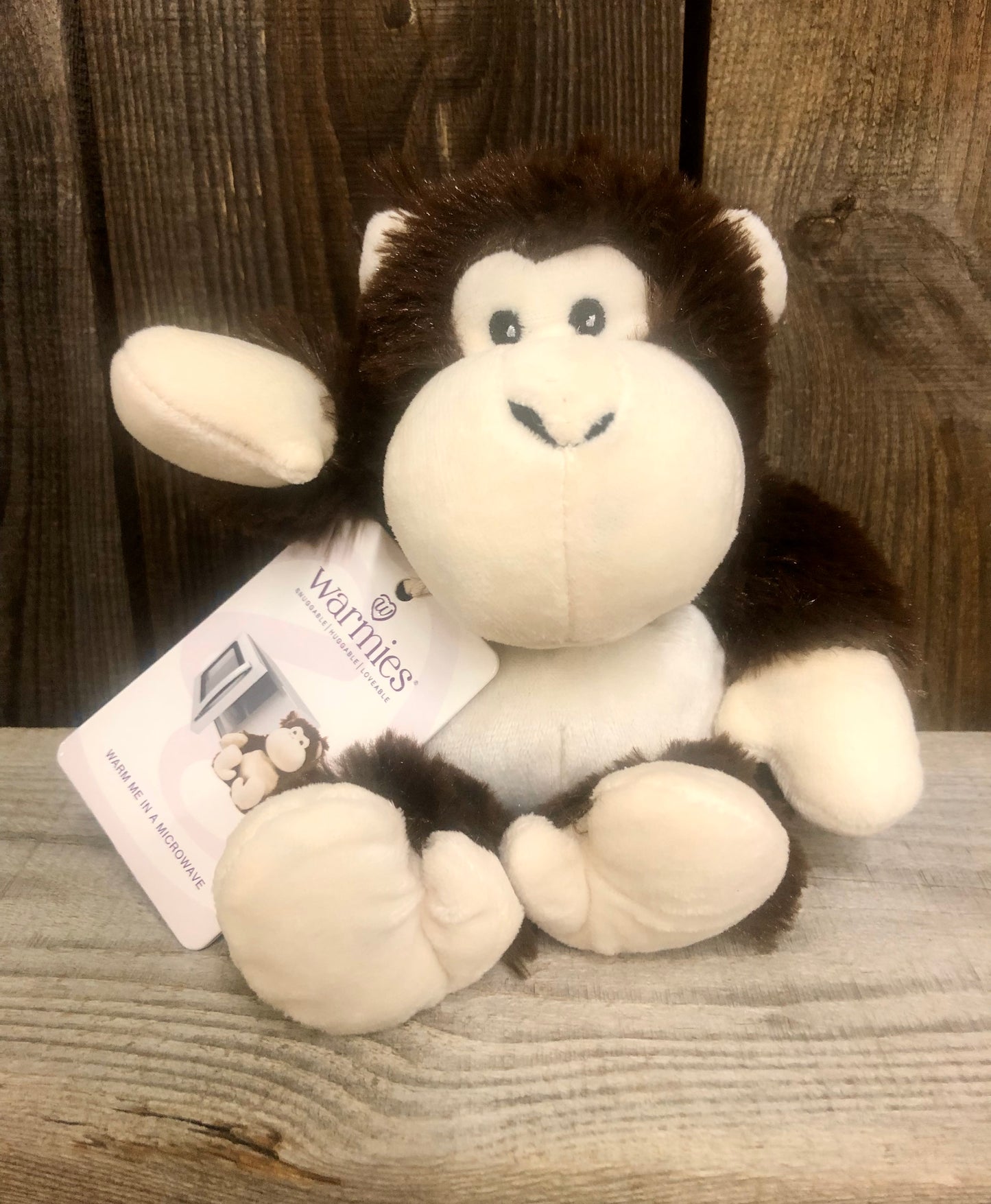 Monkey Junior Warmies® Stuffed Animal