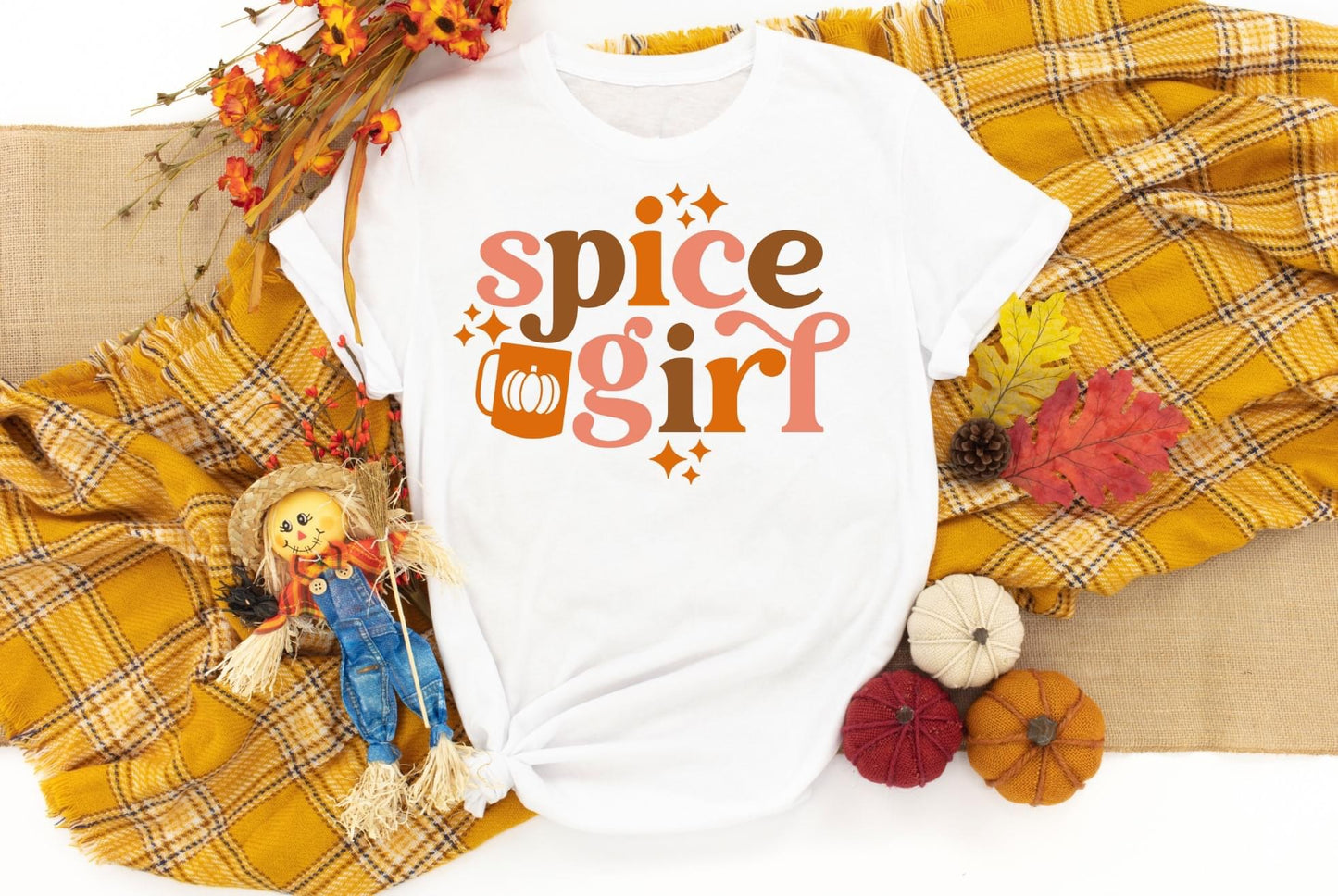 PREORDER - Spice Girl Retro Fall Soft Boutique Tee - Youth & Adult