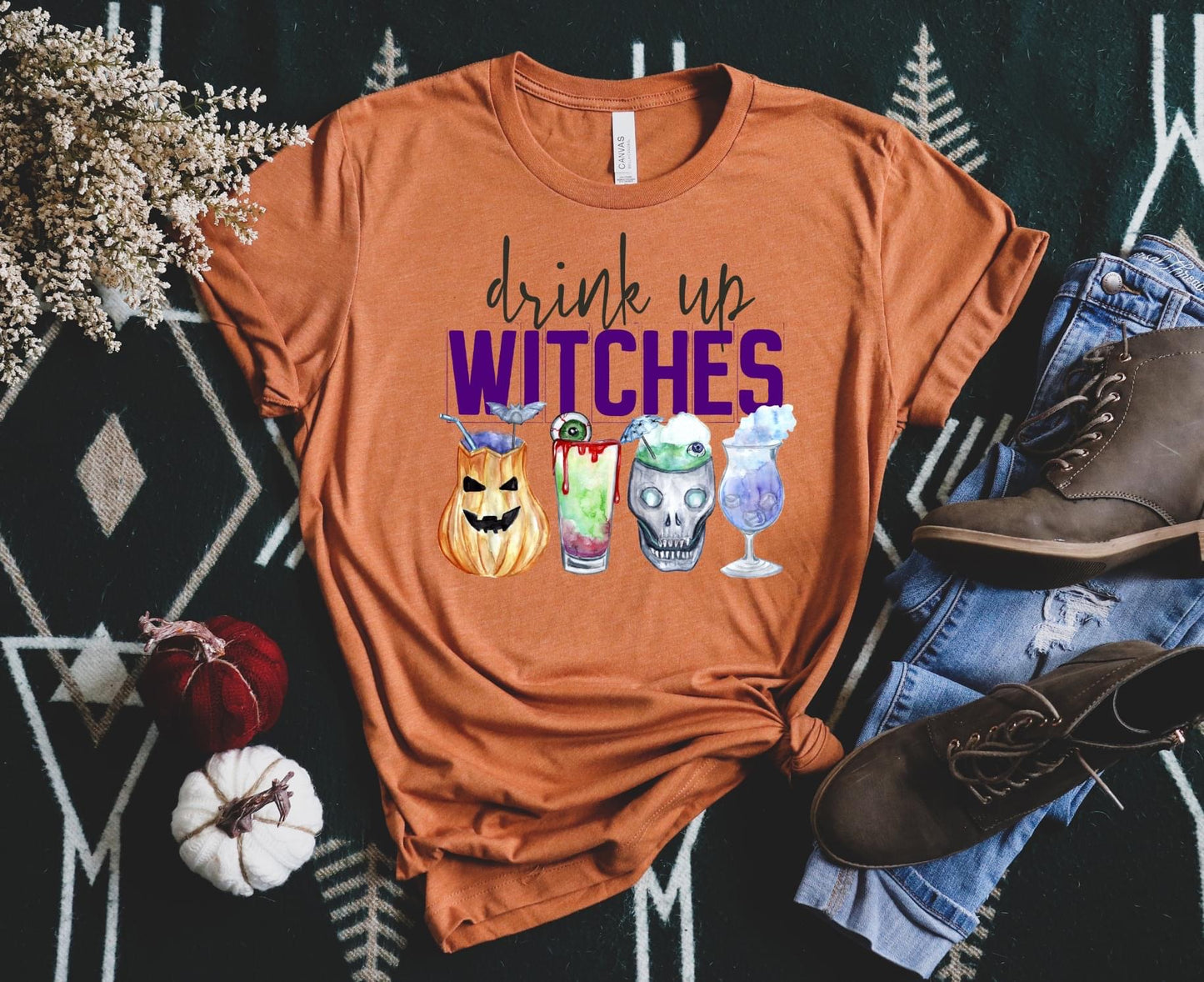 PREORDER - Drink Up Witches Soft Boutique Tee