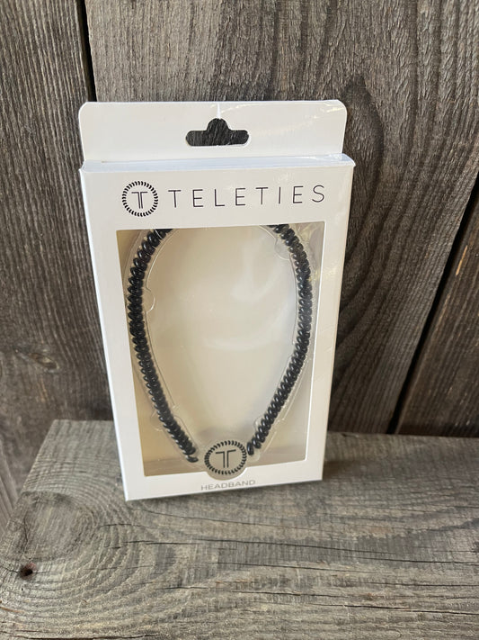 TELETIES - Headband - Jet Black